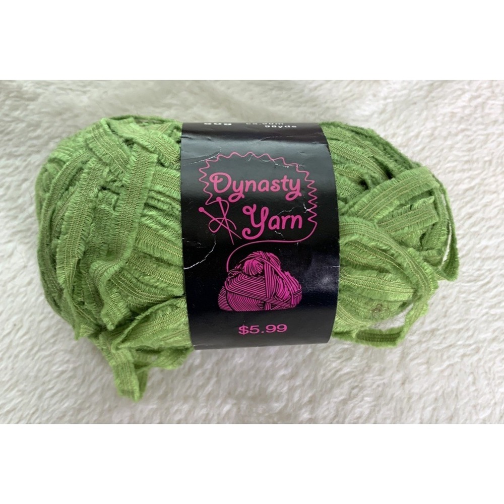 Vintage Dynasty Yarn Malaysia color‎ Green S-93 lot 002